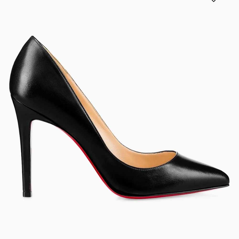 Christian Louboutin Pigalle 100MM Nappa Leather Pumps